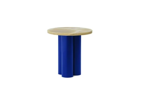 Kup online NORMANN COPENHAGEN stolik DIT niebieski / miodowy Onyx