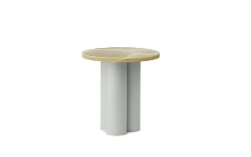 NORMANN COPENHAGEN stolik DIT jasnozielony / miodowy Onyx Łatwy zwrot