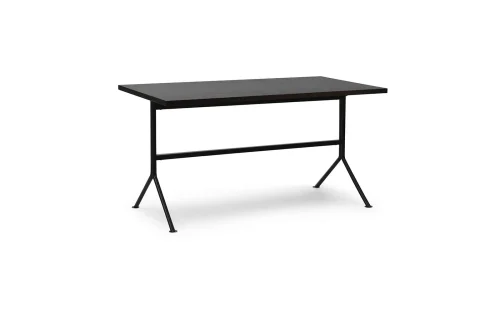 NORMANN COPENHAGEN biurko KIP ciemny brąz, czarna baza Sprawdź teraz