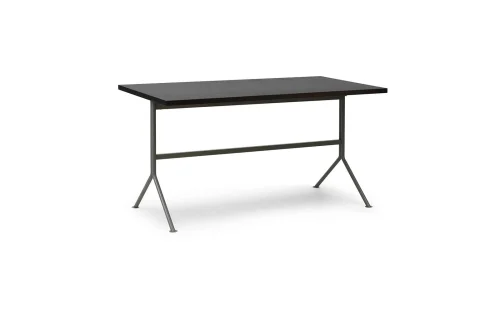 NORMANN COPENHAGEN biurko KIP ciemny brąz, szara baza Bezpieczne zakupy