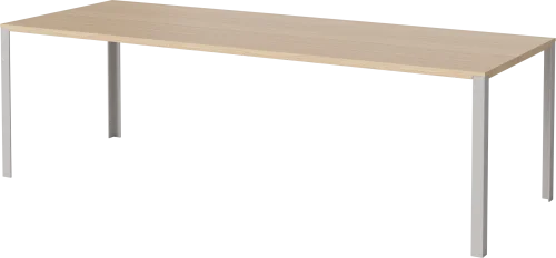 BOLIA stół rozkładany LINK 240 x 90 bielony dąb / szara stal Super okazja