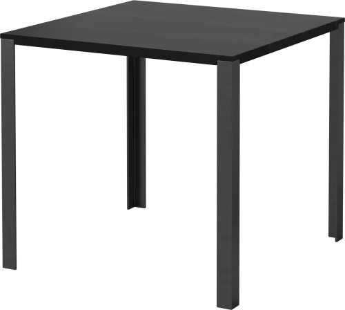 Nowy BOLIA stół LINK 80 x 80 czarny dąb / czarna stal