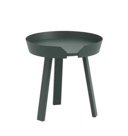 Wybór klientów MUUTO stolik kawowy AROUND S ciemny zielony