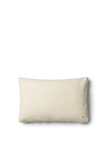 FERM LIVING poduszka CLEAN BOUCLE zgaszona biel Szybka wysyłka