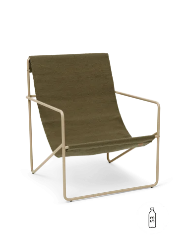 FERM LIVING fotel DESERT olive / kaszmir Promocja