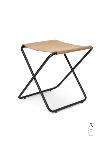 FERM LIVING stołek DESERT sand / czarny Niska cena