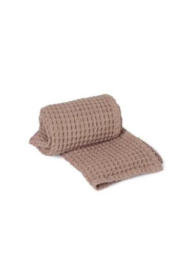 Łatwy zwrot FERM LIVING ręcznik do rąk ORGANIC 50 x 100 cm różowy