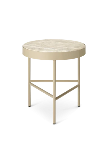 FERM LIVING stolik kawowy TRAVERTINE kaszmirowy M Najlepsza cena