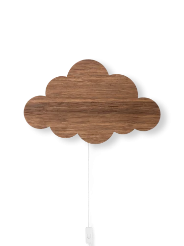 Ostatnia szansa FERM LIVING kinkiet CLOUD przydymiony dąb