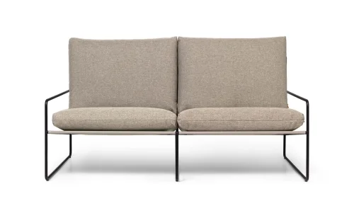 Kup online FERM LIVING sofa DESERT 2 osobowa black / dark sand