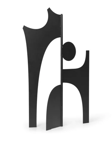 Darmowy zwrot FERM LIVING obiekt dekoracyjny CONTOUR PIECE czarny