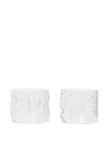 Wybór klientów FERM LIVING szklanki DOODLE