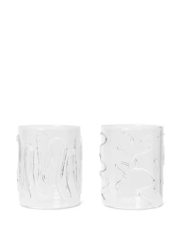 FERM LIVING szklanki DOODLE wysokie Zamów teraz