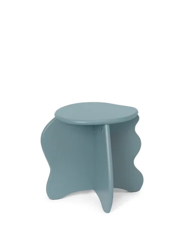 FERM LIVING stołek taboret SLOPE niebieski Ekspresowa dostawa