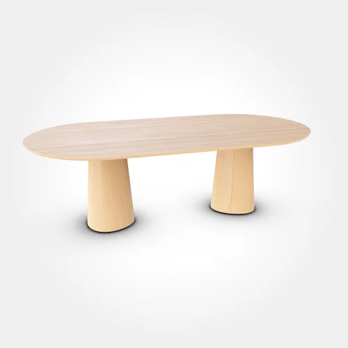 Wyjątkowa oferta TON stół owalny P.O.V. 120 x 240 fornir buk