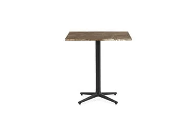 Bestseller NORMANN COPENHAGEN kwadratowy stół ALLEZ 4L 70 x 70 kawowy marmur