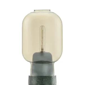 Bestseller NORMANN COPENHAGEN lampa stołowa AMP zielony marmur