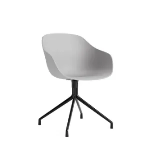 Bestseller HAY krzesło obrotowe ABOUT A CHAIR AAC220 concrete grey 2.0 / czarny