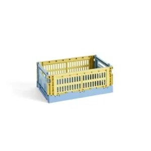 Bezpieczna płatność HAY skrzynka COLOUR CRATE MIXS przykurzony żółty