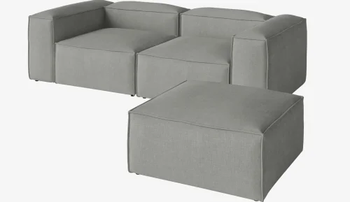Wysoka jakość BOLIA sofa modułowa z pufem 2 COSIMA 240
