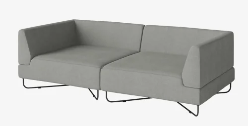Wybór klientów BOLIA sofa modułowa 4 ORLANDO 200 cm srebrne nogi