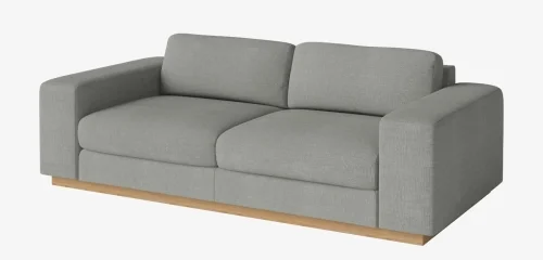 Zniżka BOLIA sofa 2,5-osobowa SEPIA podstawa dąb bielony