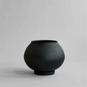 101 COPENAGEN | DONICA SUNAO PLANT POT FAT| BIG - BLACK | 101 COPENHAGEN Ekspresowa dostawa