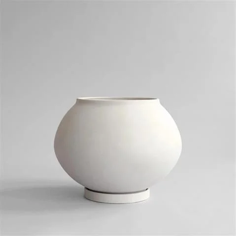 101 COPENAGEN | DONICA OGRODOWASUNAO PLANT POT FAT | HEXA - BIRCH | FIBER CONCRETECERAMIKA | H 44 CM X FI 58 CM | 101 COPENHAGEN Super okazja