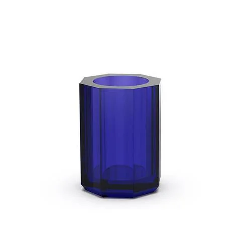 Szybka dostawa DECOR WALTHER | KUBEK ŁAZIENKOWY KRISTALL KR BER CAPRI BLUE