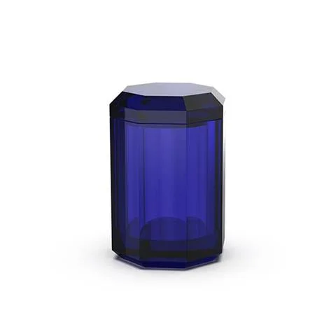 Szybka wysyłka DECOR WALTHER | POJEMNIK KOSMETYCZNY KRISTALL KR BMD CAPRI BLUE