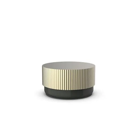 Niska cena DECOR WALTHER | POJEMNIK ŁAZIENKOWYOF. LINE CHAMPAGNER | MOOR | H 7,6 CM