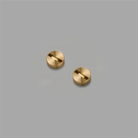 EU DEKORACYJNE OSŁONY NA ŚRUBY PLATE DETAIL KIT BRASS | BUSTER + PUNCH Wybór klientów
