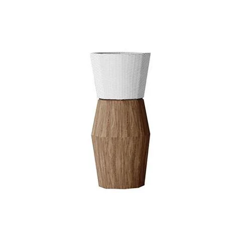 DONICA OGRODOWA CACHEPOT TEAK 95 CM | SMANIA Szybka dostawa