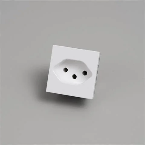 EU MODUŁ GNIAZDO POJEDYNCZE SWISS SOCKET TYPE J 45 MM WHITE | BUSTER + PUNCH Oferta czasowa