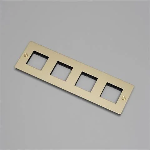 EU RAMKA 4G WALL PLATE BRASS | BUSTER + PUNCH Okazja