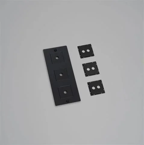 EU RAMKA Z WYPEŁNIENIEM PIONOWA 3G WALL PLATE BLACK | BUSTER + PUNCH Nie przegap