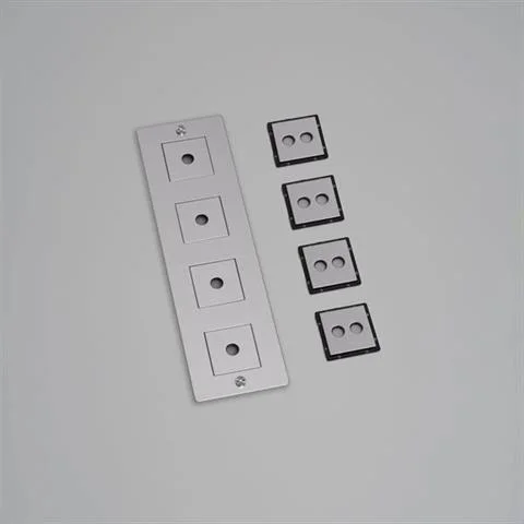 EU RAMKA Z WYPEŁNIENIEM PIONOWA 4G WALL PLATE STEEL | BUSTER + PUNCH Dodaj do koszyka