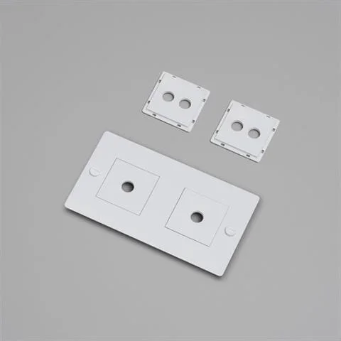 Super okazja EU RAMKA Z WYPEŁNIENIEM POZIOMA 2G WALL PLATE WHITE | BUSTER + PUNCH