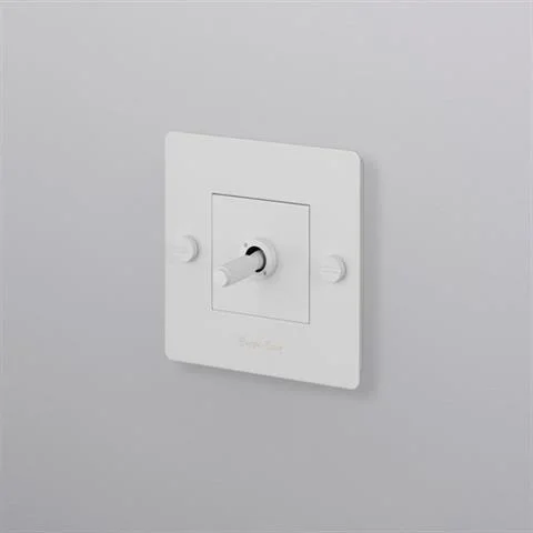 EU WŁĄCZNIK 1G TOGGLE SWITCH CROSS WHITE Z LOGO | BUSTER + PUNCH Promocja