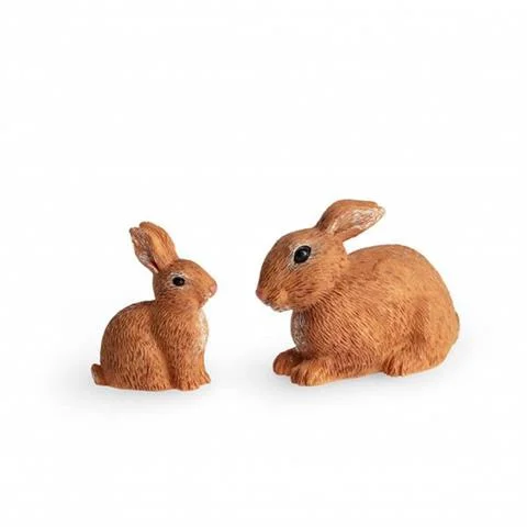 FIGURKA HARE MOTHER AND YOUNGSTER Kup online