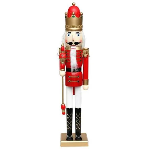 Szybka wysyłka FIGURKA NUTCRACKER KING XL H. 91 CM | SPENSEN