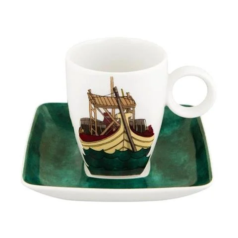 Oferta PORCELANOWA FILIŻANKA DO KAWY ZE SPODKIEM ALMA DO PORTO BARCO RABELO | VISTA ALEGRE