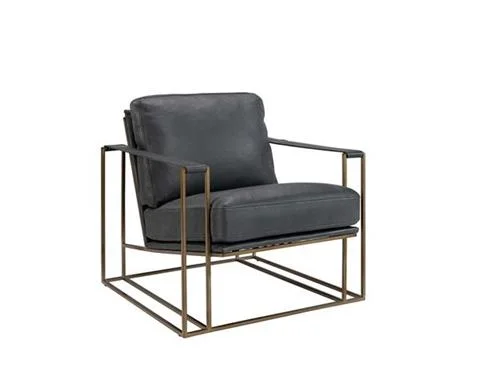 FOTEL BELLAGIO BLACK | BRASS METAL | ARTWOOD Popularny