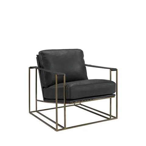 FOTEL BELLAGIO BRASS METAL BLACK | ARTWOOD Szybka dostawa