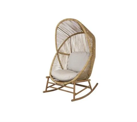FOTEL BUJANY OGRODOWY HIVE NATURAL - TEAK - CUSHION SAND | CANE-LINE Ograniczona ilość