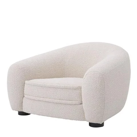 FOTEL FREUD BOUCLE CREAM | EICHHOLTZ Cena promocyjna