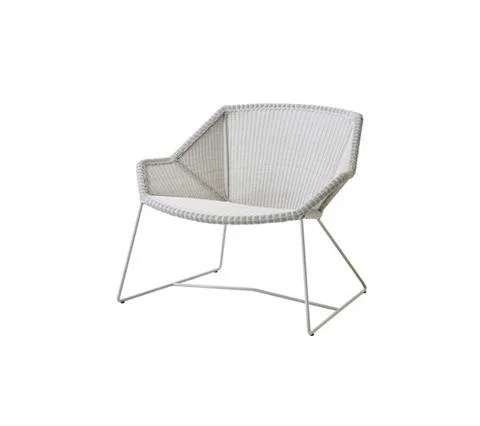 FOTEL OGRODOWY BREEZE LOUNGE CHAIR WHITE GREY | CANE-LINE Dodaj do koszyka