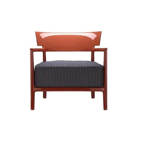 FOTEL OGRODOWY CARA RDZAWO POMARAŃCZOWY / NIEBIESKO-POMARAŃCZOWY | KARTELL Premium
