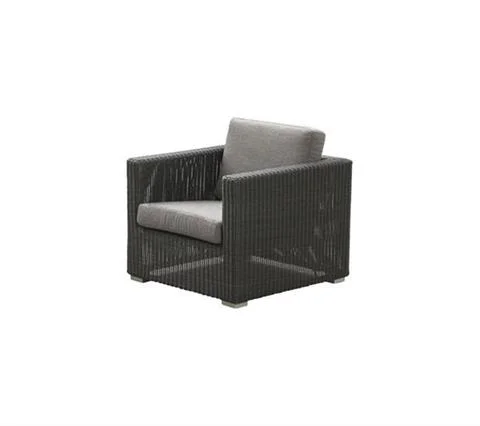 FOTEL OGRODOWY CHESTER WEAVE GRAPHITE | CANE-LINE Obniżka ceny