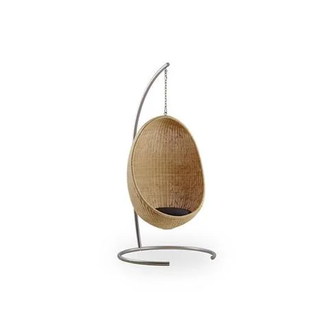 FOTEL OGRODOWY HANGING EGG Z PODUSZKĄ I STELAŻEM | SIKA DESIGN Ekspresowa dostawa